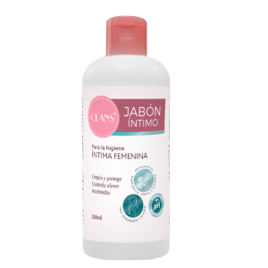 Jabón Íntimo PH Neutro Protección Femenina CLANS 280 Ml