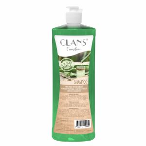 Shampoo De Cabello Aloe Vera Y Ortiga CLANS 1000 Ml