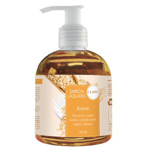 Jabón Líquido De Avena CLANS 500 Ml