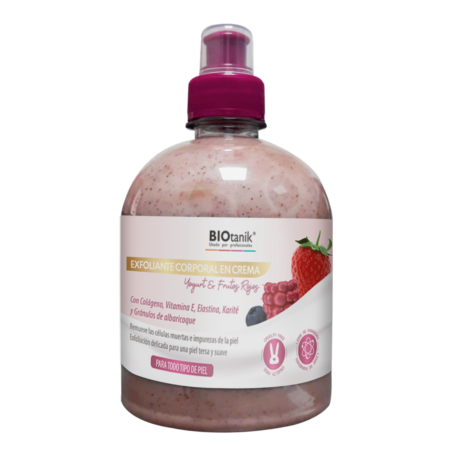 Exfoliante Corporal Crema BIOTANIK 500 Ml