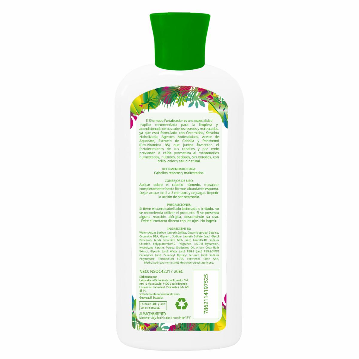 Shampoo De Cabello Fortalecedor CLANS 400 Ml - Image 2