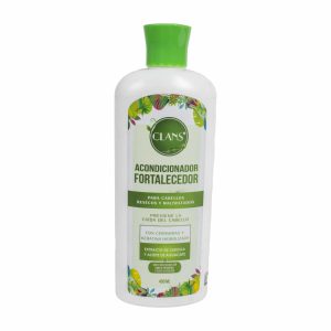Acondicionador De Cabello Fortalecedor CLANS 400 Ml