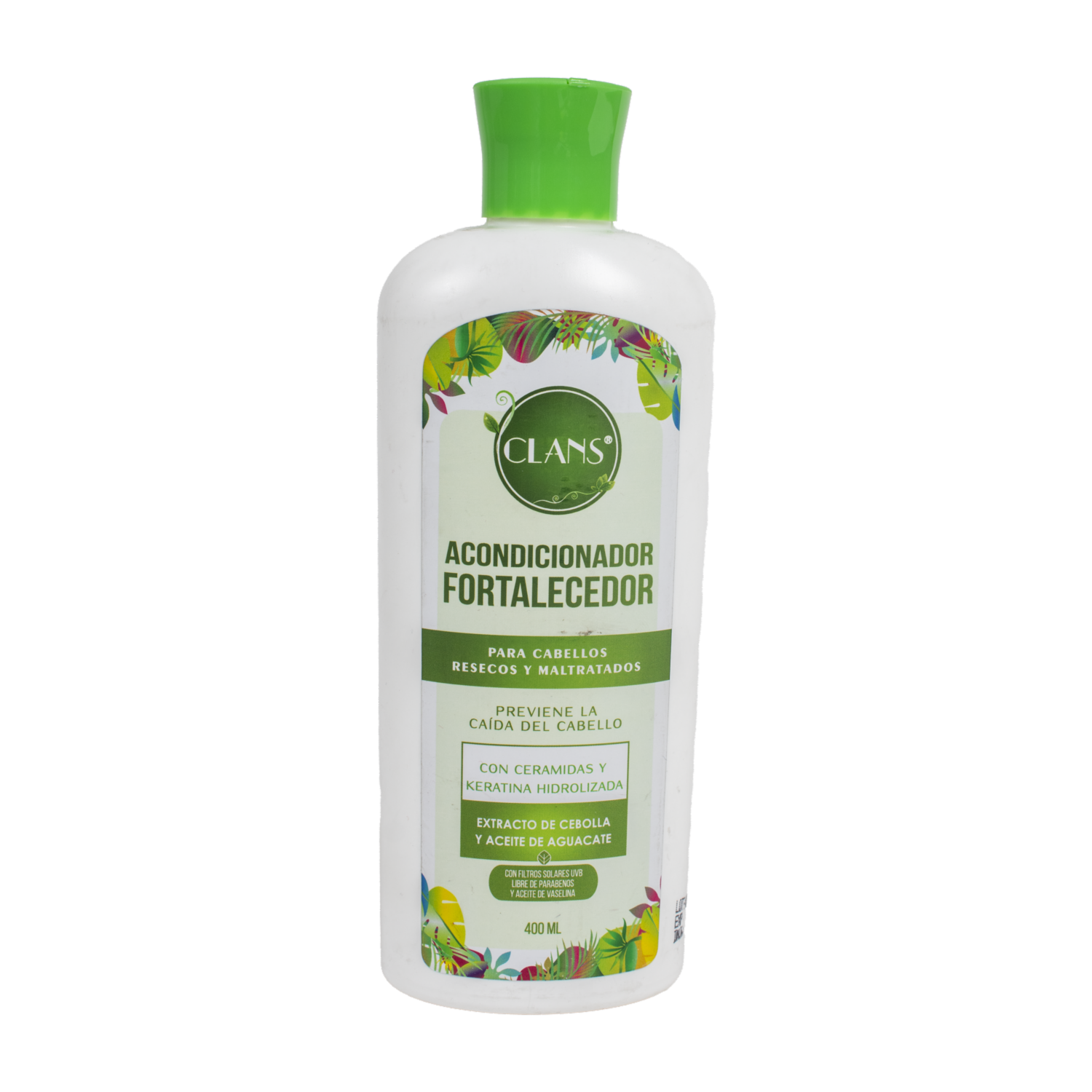Acondicionador De Cabello Fortalecedor CLANS 400 Ml