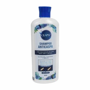 Shampoo De Cabello Anticaspa CLANS 400 Ml