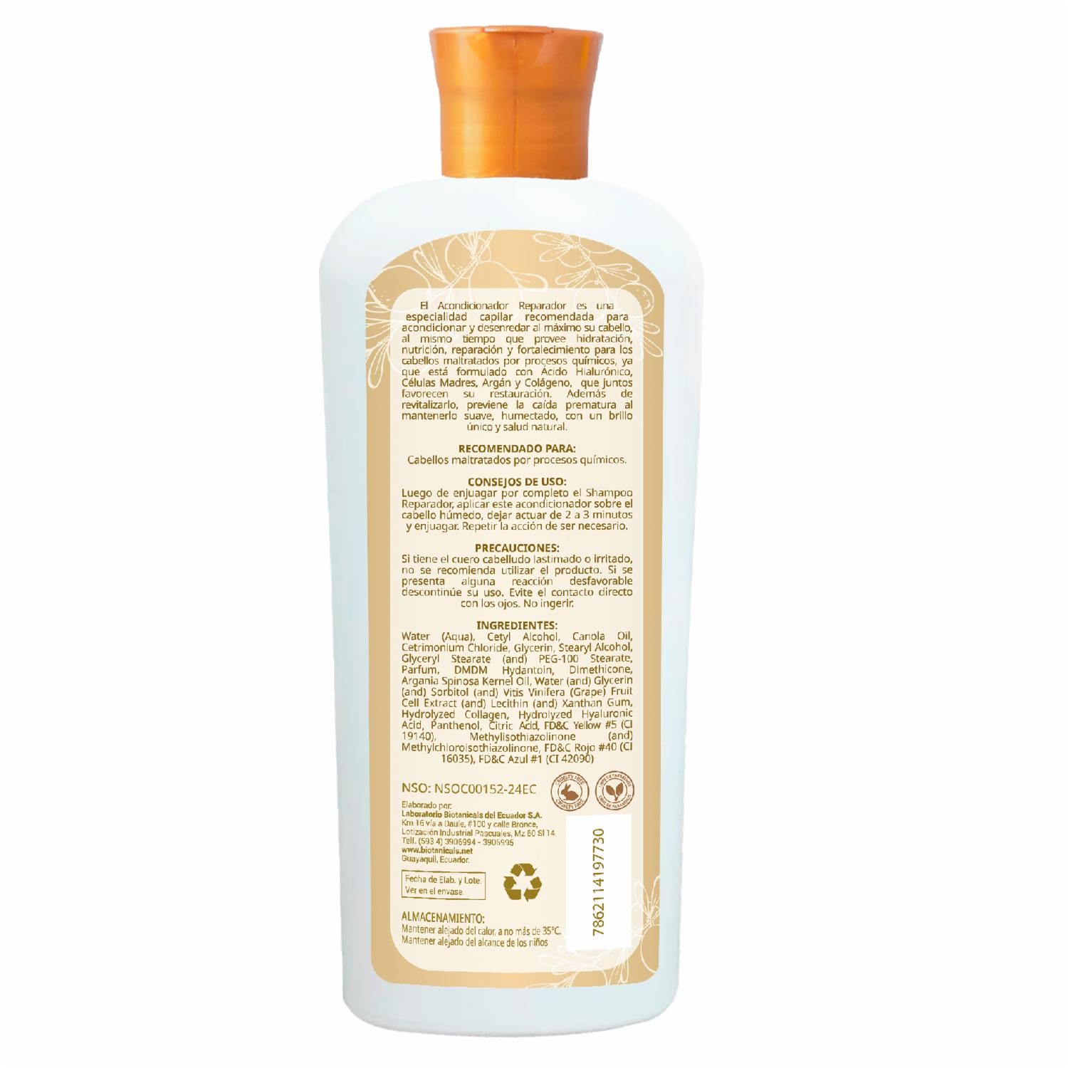 Acondicionador De Cabello Reparador CLANS 400 Ml - Image 2