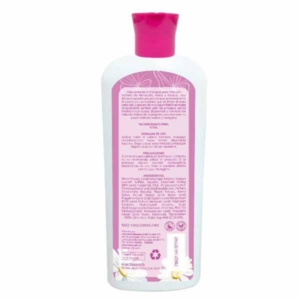 Shampoo Para Cabello Para niñas CLANS - Image 2
