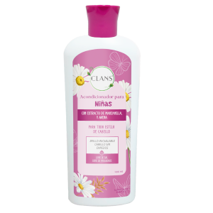 Acondicionador De Cabello Para niñas CLANS 400 Ml