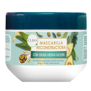 Mascara Capilar Reconstructora CLANS 300 Ml