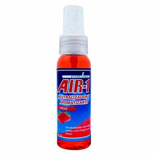 Ambiental Para Auto Air-1 Neutralizador Y Aromatizante Fresa QUALCO 60 Ml