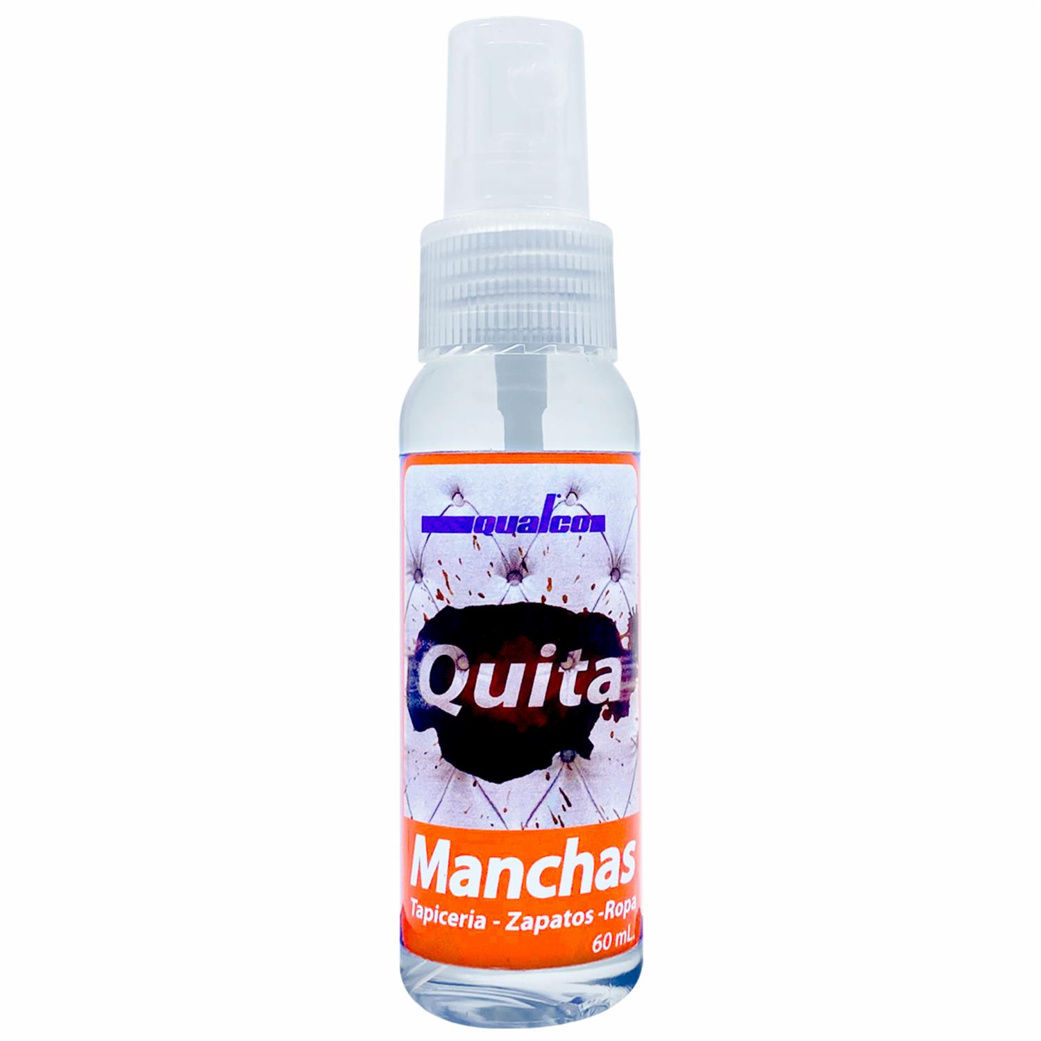 Limpiador De Tapicería Zapatos Y Ropa QUALCO 60 Ml