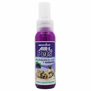 Neutralizador De Olores Air-1 Pets Blueberry QUALCO 60 Ml