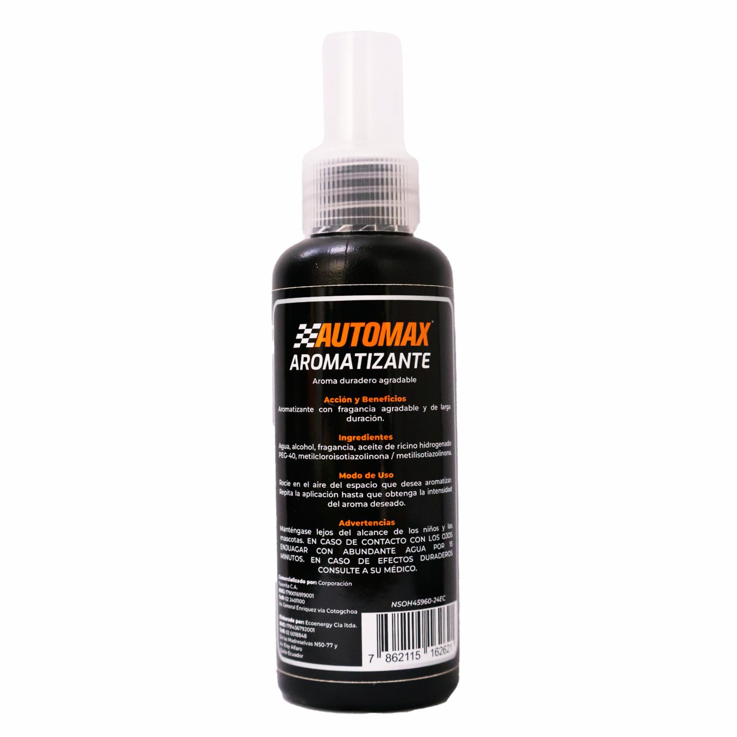 Ambiental De Auto Aromatizante Carro Nuevo AUTOMAX 120 Ml - Image 2