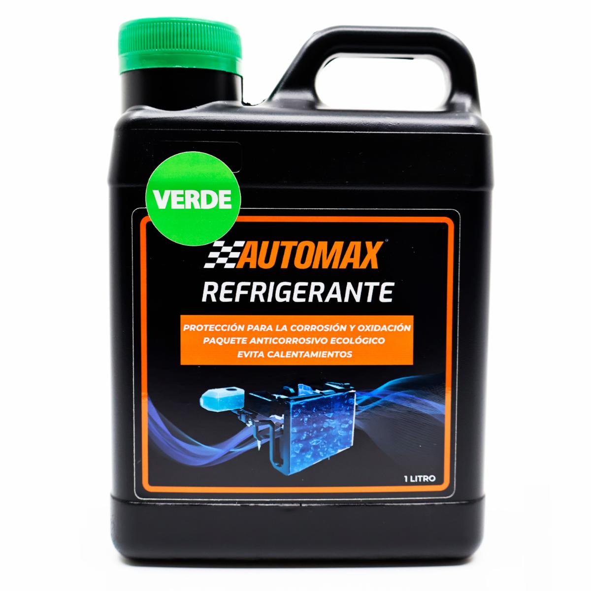 Refrigerante Automotriz Verde AUTOMAX 1000 Ml