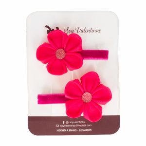 Vinchas De Cabello Flor Estrella Varios Colores SOY VALENTINAS X 2 Uds