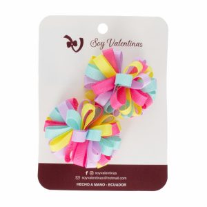 Valentinas Pompón Pequeño SOY VALENTINAS X 2 Uds