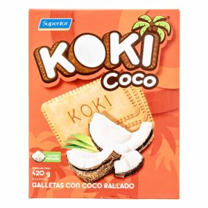 Galleta De Dulce Con Coco Rallado KOKI 420 G