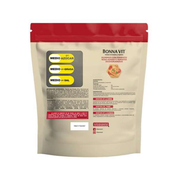 Galletas De Sal Con Tomate Y Albahaca BONNA VIT 180 G - Image 2