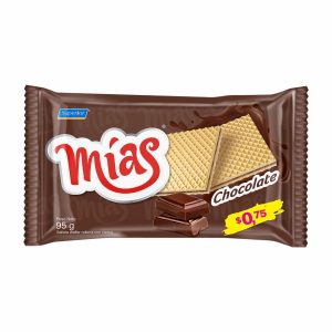 Galleta Wafer Sabor A Chocolate MÍAS 95 G