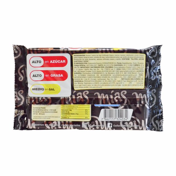 Galleta Wafer Sabor A Chocolate MÍAS - Image 3