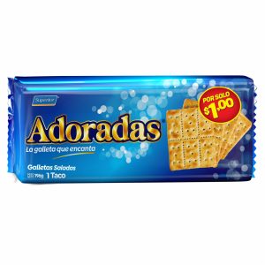 Galletas De Sal Crocantes ADORADAS 196 G