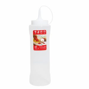 Salsero Tipo Chef Transparente Profesional SR. PLÁSTYKO 530 Ml