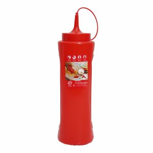 Salsero Tipo Chef Rojo Profesional SR. PLÁSTYKO 530 Ml