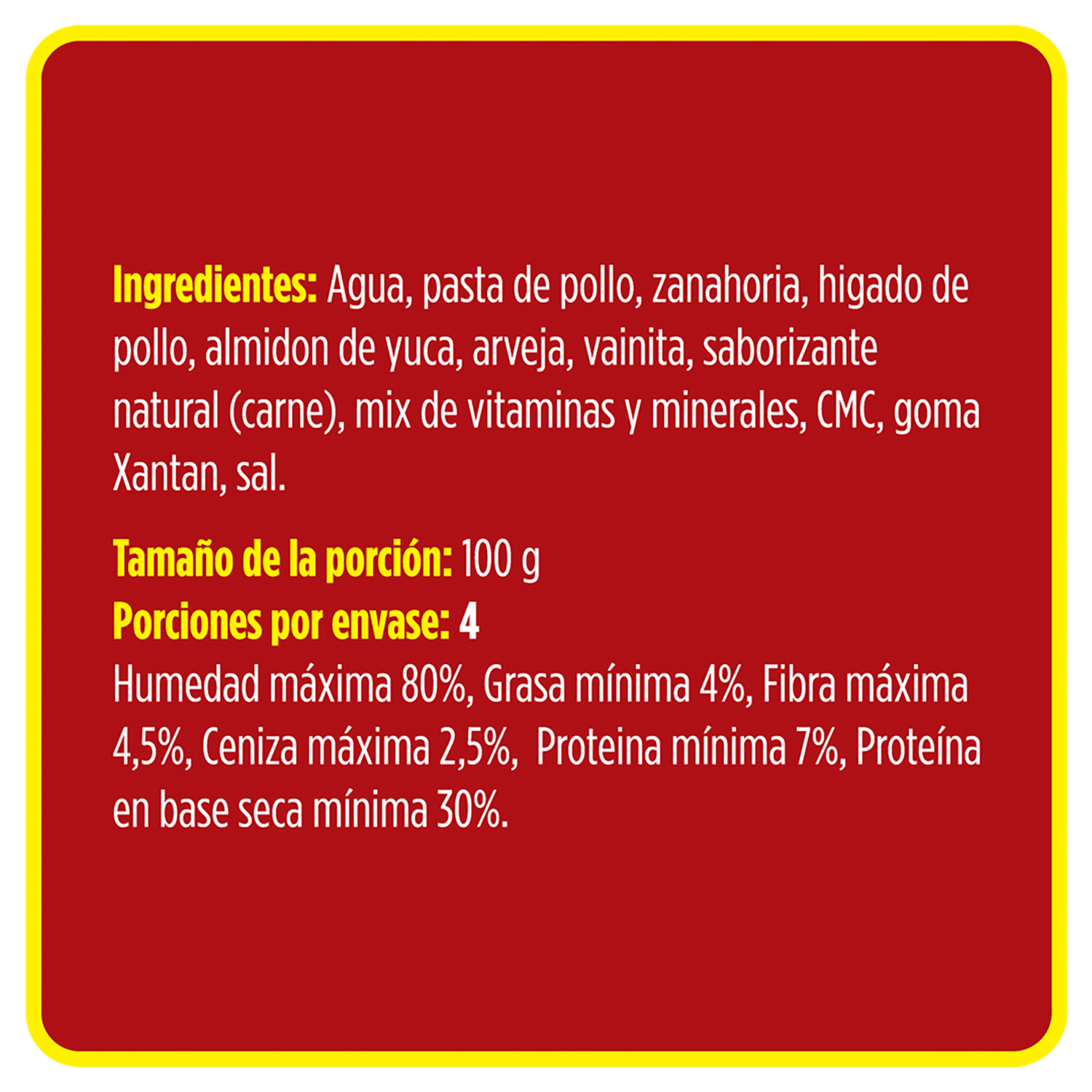Alimento Húmedo Para Perros Perro Carne Con Vegetales PURE NATURE 400 G - Image 3
