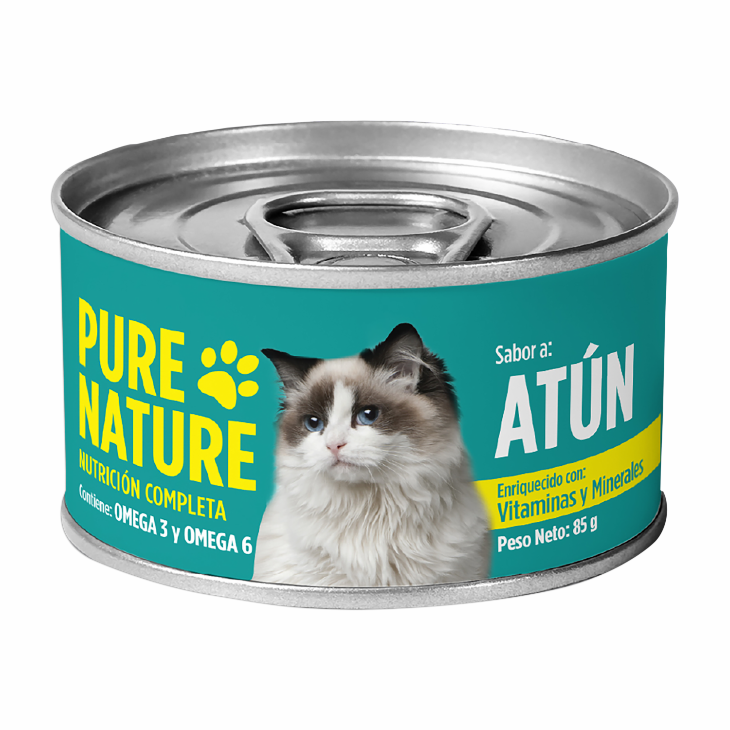 Alimento Húmedo Para Gatos De Atún PURE NATURE 85 G
