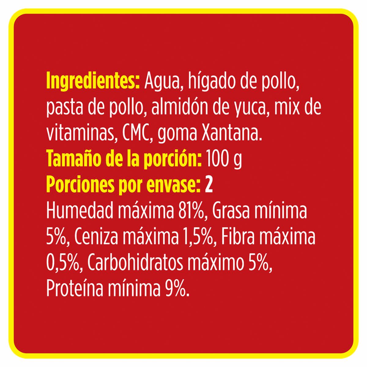 Alimento Húmedo Para Gatos Con Hígado De Pollo PURE NATURE 156 G - Image 2