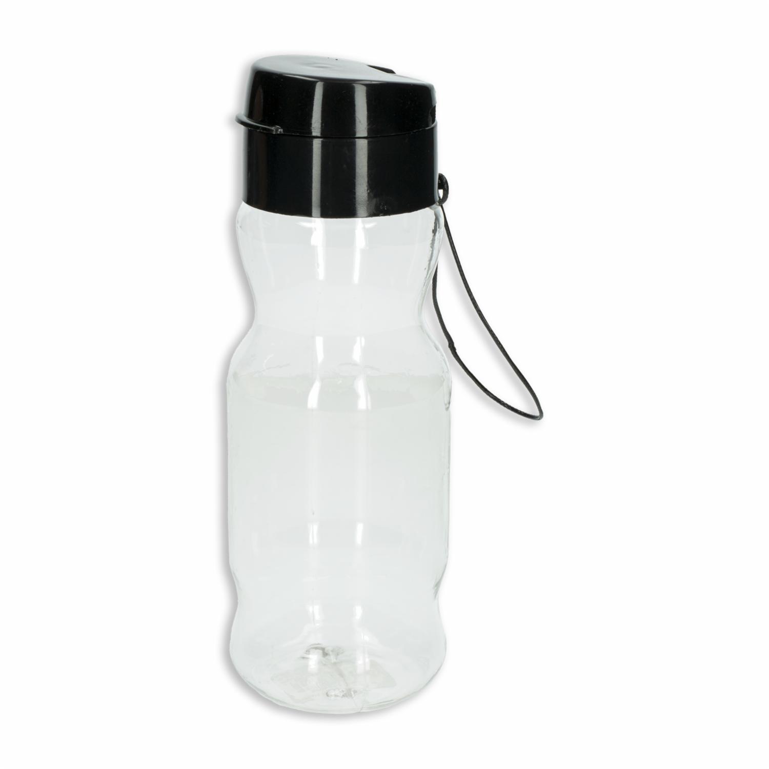 Tomatodo Novo Negro Con Cordón PLASTIC HOUSE 600 Ml