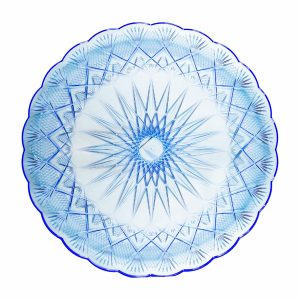 Bandeja Para Servir Circular Con Diseño PLASTIC HOUSE Unidad