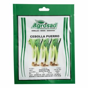 Semillas De Cebolla Puerro AGROSAD 10 g