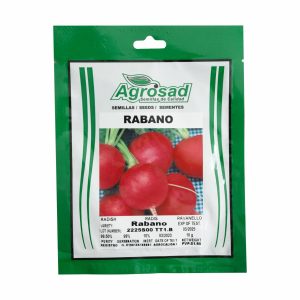Semillas De Rábano Crimson Giant AGROSAD 10 g
