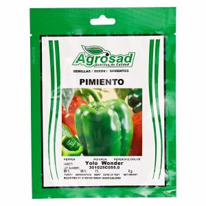 Semillas De Pimiento Yolo Wonder AGROSAD 6 g