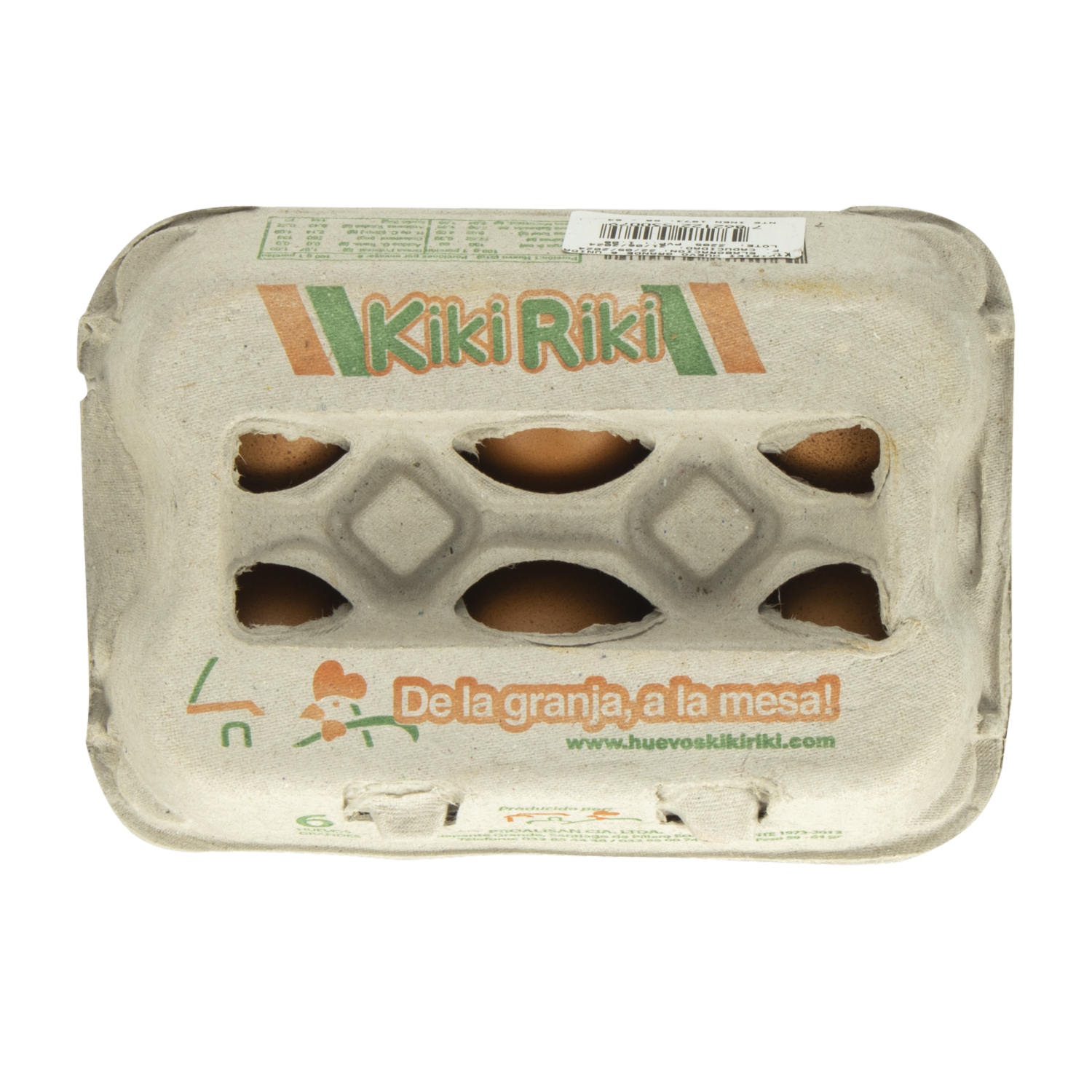 Huevos Grandes KIKI RIKI X 6 Uds - Image 2