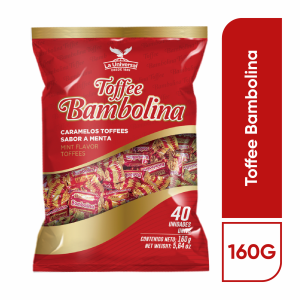 Caramelos Toffe BAMBOLINA 160 G