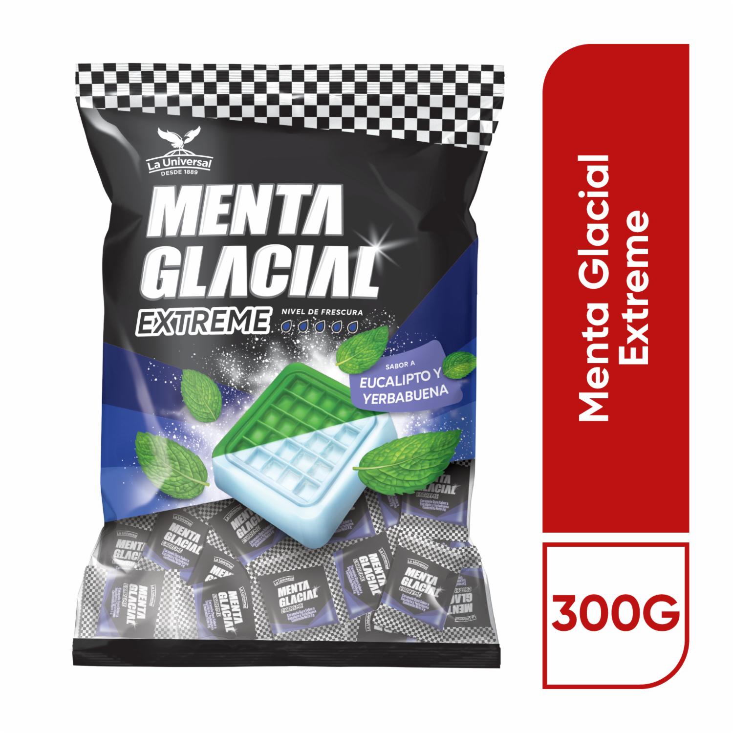 Caramelos Mentolado Extreme MENTA GLACIAL 300 G