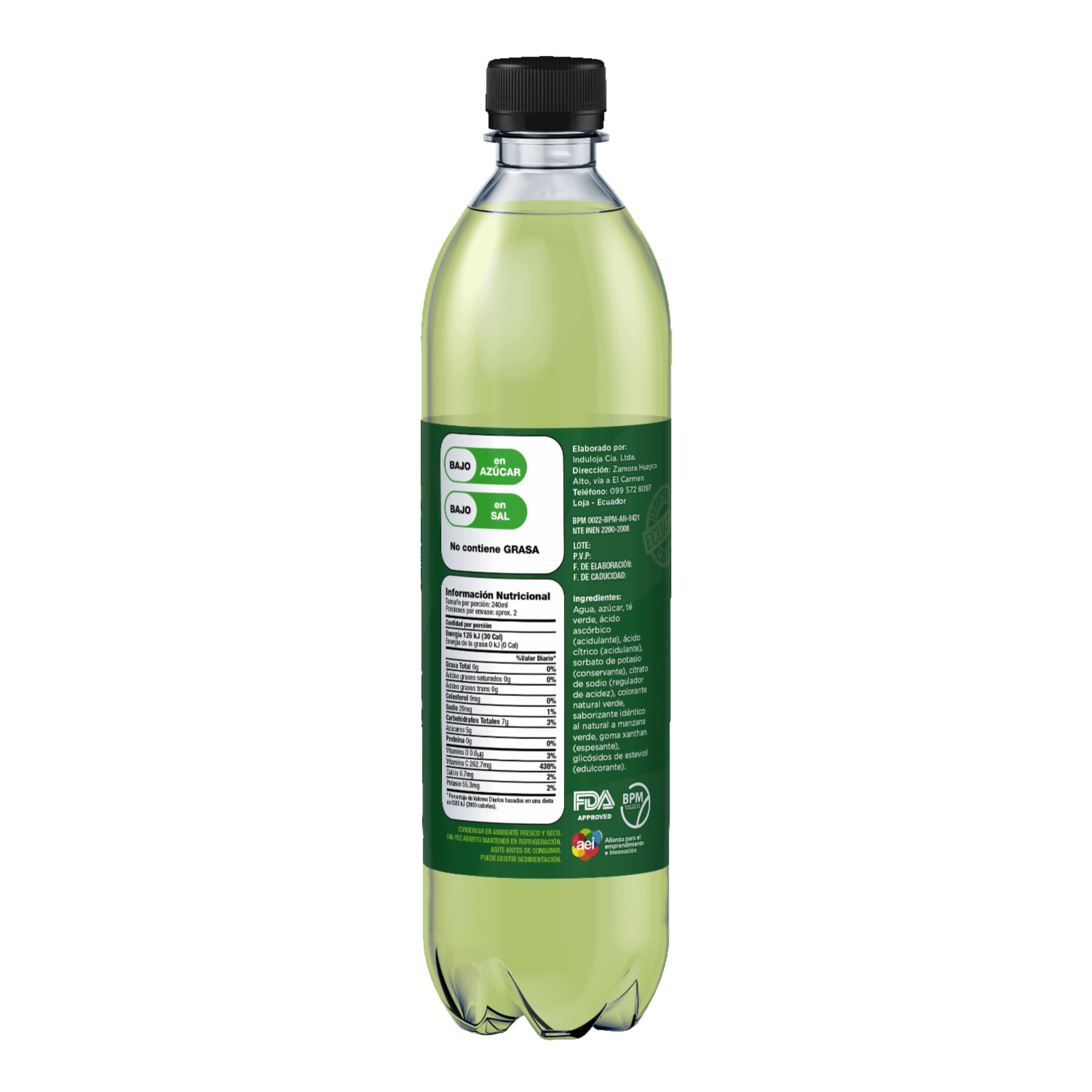 Bebida De Té Con Manzana Verde FORESTEA 400 Ml - Image 4