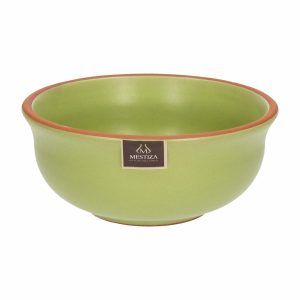 Bowl Alfarero Color Oliva Mate MESTIZA Unidad