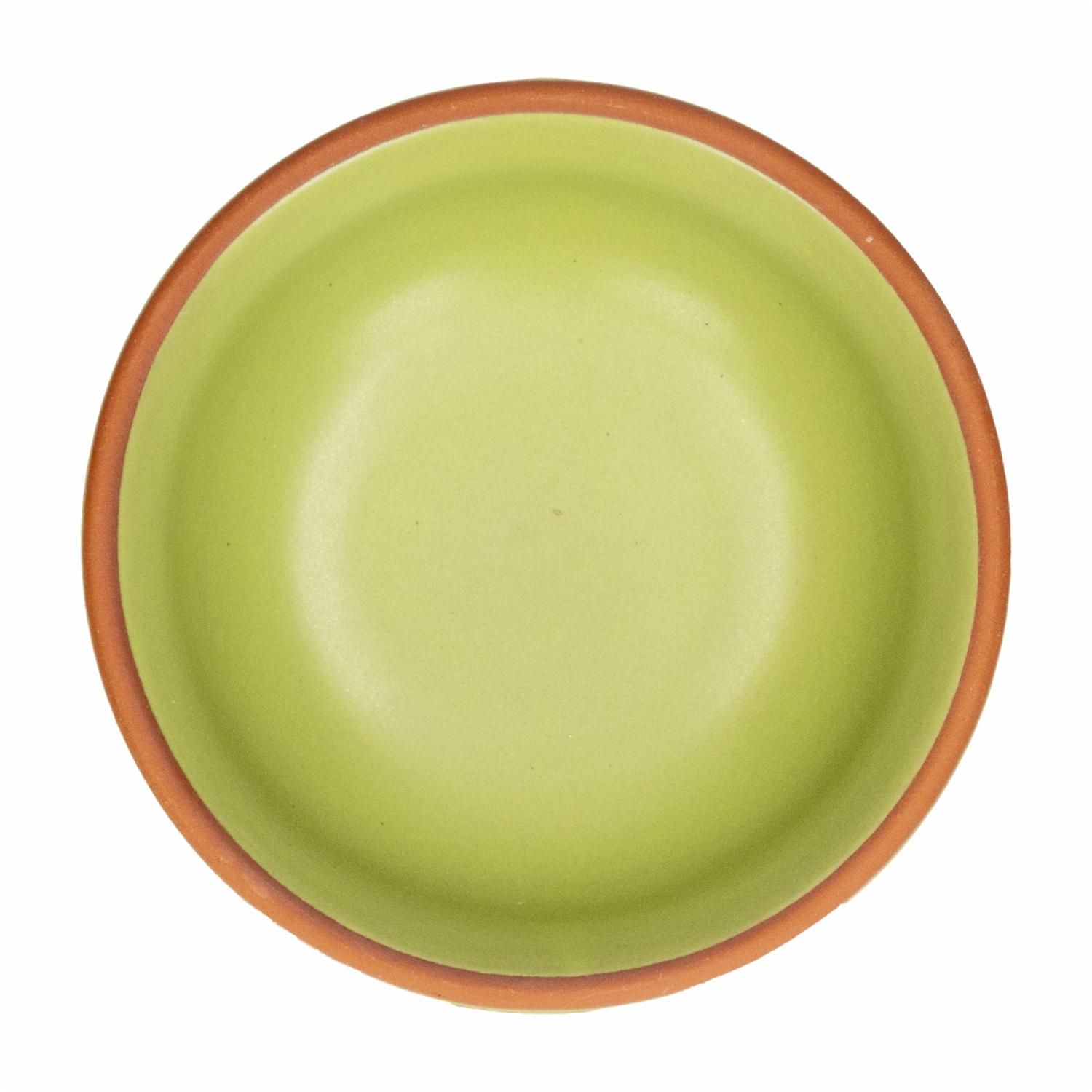 Bowl Alfarero Color Oliva Mate MESTIZA Unidad - Image 2