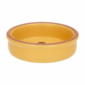 Cazuela Sin Asa Color Girasol Mate MESTIZA Unidad