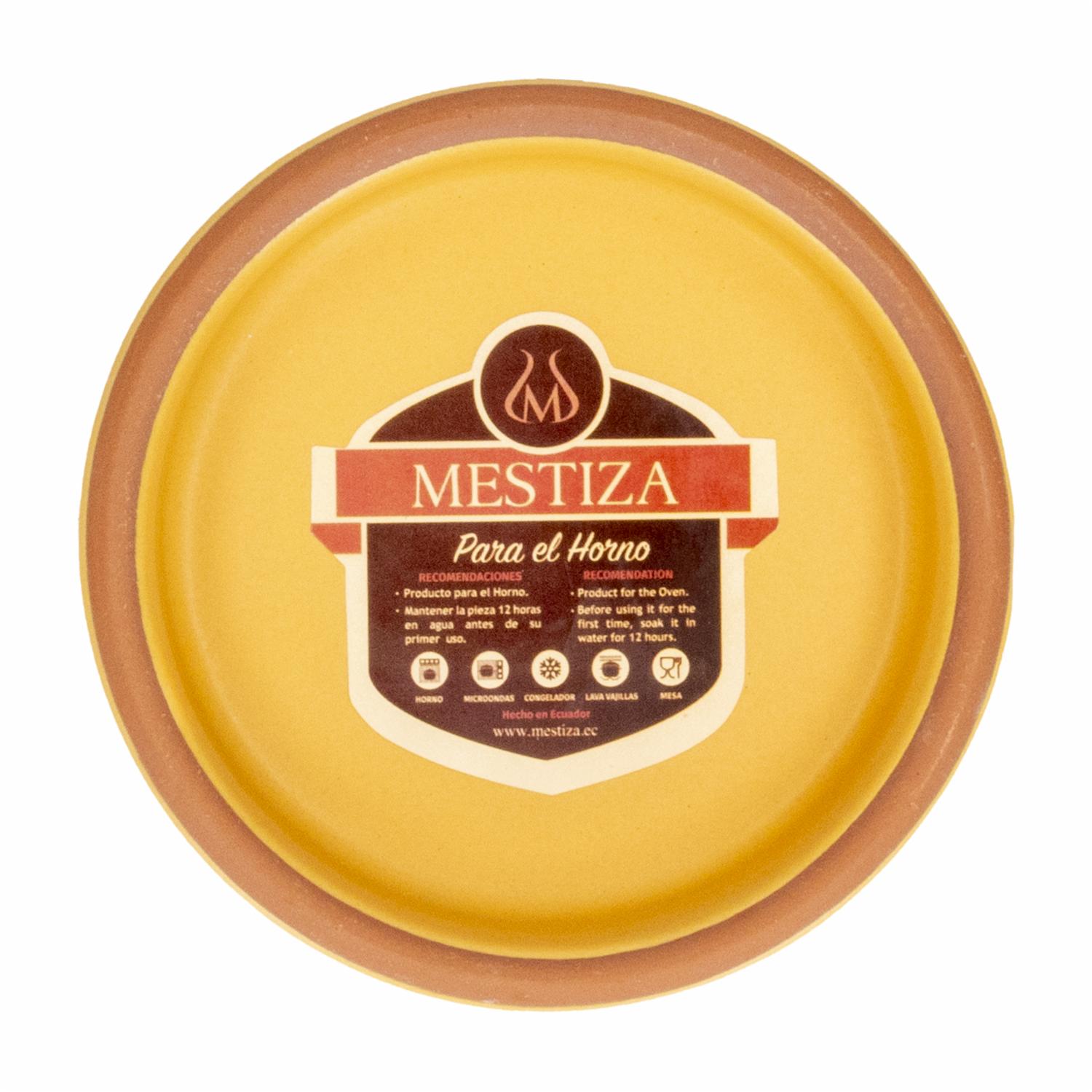Cazuela Sin Asa Color Girasol Mate MESTIZA Unidad - Image 2