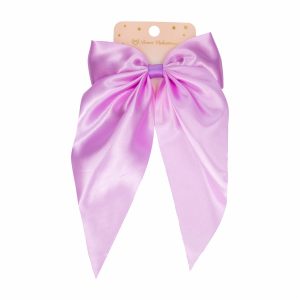 Vincha De Cabello Lazo Coquete Lila SOY VALENTINAS
