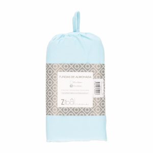Funda De Almohada Celeste ZIBA HOME 70 X 50 Cm