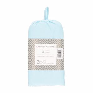 Funda De Almohada Celeste ZIBA HOME 70 X 50 Cm