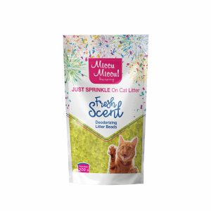 Arena Para Gatos Sprinkles Fragancia Limón MICCU 300 G