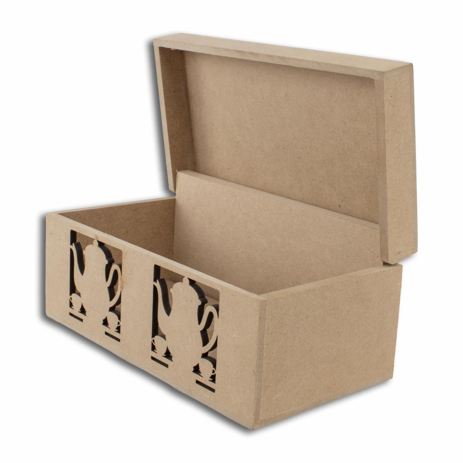 Caja Para Te De Madera Diseño Jarra ARTES Y MADERA Unidad - Image 2