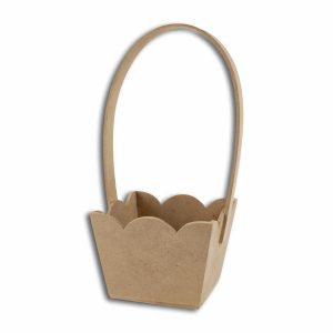 Canasta Caramelera De Madera ARTES Y MADERA Unidad