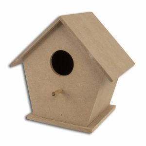 Casa Para Pájaros De Madera ARTES Y MADERA Unidad