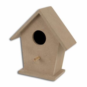 Casa Para Pájaros De Madera ARTES Y MADERA Unidad